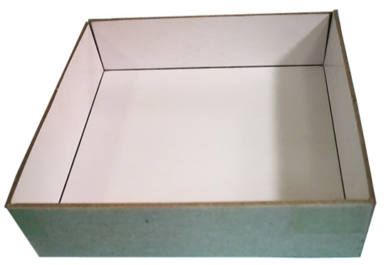 Automatic Rigid Box Four Corner Pasting Machine for Rigid Gift Boxes 1
