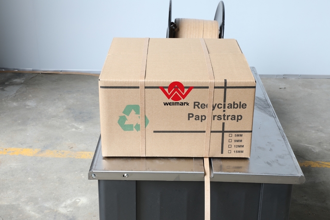 China Wellmark Paper Strap Band / Eco-friendly Packing Paper Tape 0