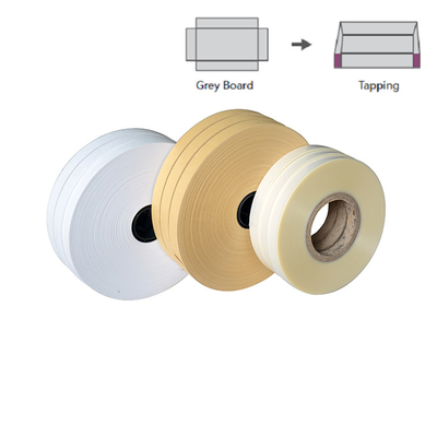 Box Corner Pasting Tape PET Tape PVC Tape Plastic Tape For Corner Pasting Machine
