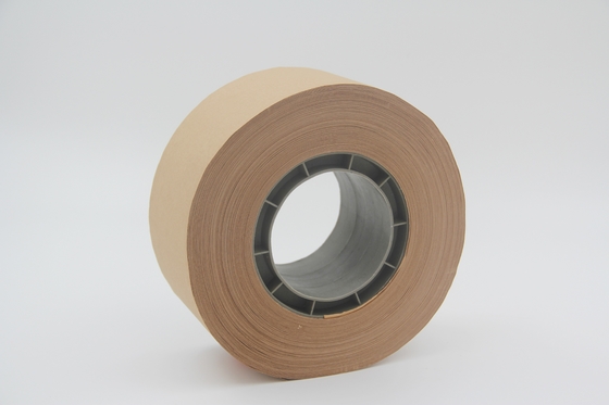 20mm 30mm Brown Kraft Paper Tape , Packing Cartons Paper Strapping Tape