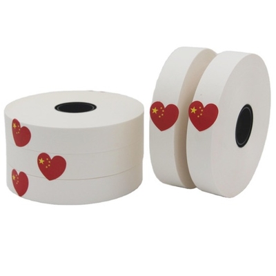 30mm White Kraft Paper Binding Tape For Strapping Books