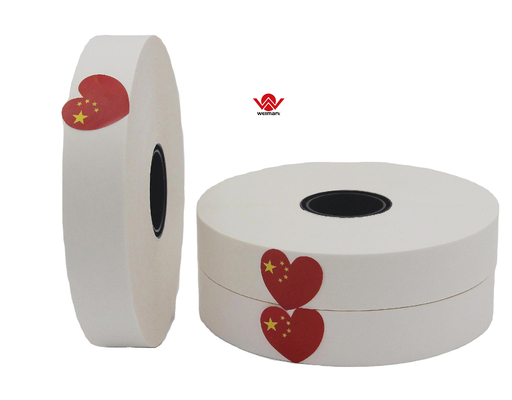 buy Biodegradable Packaging White 30mm Width Kraft Paper Strapping Tape For Automatic Strapping Machine online manufacturer