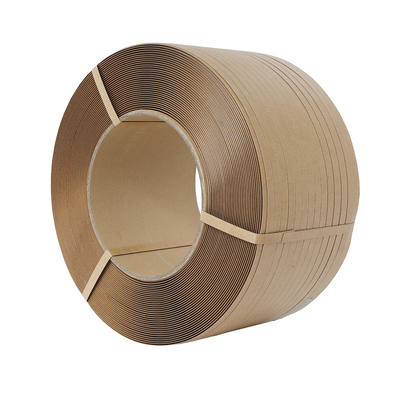 Durable Recycled Kraft Paper Strapping Tape High Tensile Strength for the Packing Industry