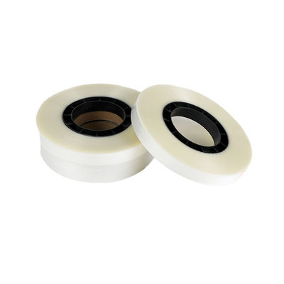 Plastic PET Film Corner Pasting Tape Transparent Hot Melt For Boxes Corner Pasting No Printing Carton Sealing