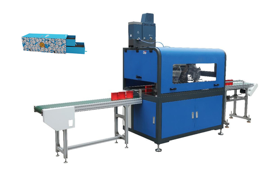 China Automatic Rigid Box Ribbon Inserting Machine For Slip Case for sale