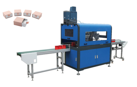 China Automatic Rigid Box Ribbon Inserting Machine For Slip Case for sale