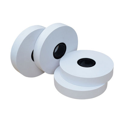 China Currency Strapping Tape White Kraft Paper Banding Tape Bank Money Banding Machine for sale