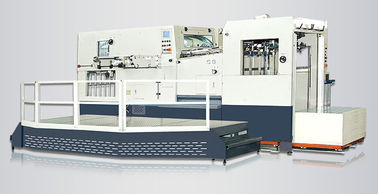China Automatic Die-Cutting And Creasing Machine With Stripping Station  (Top Feeding) for sale