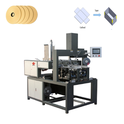 China Shoe Paper Box Automatic Rigid Box Making Machine for sale