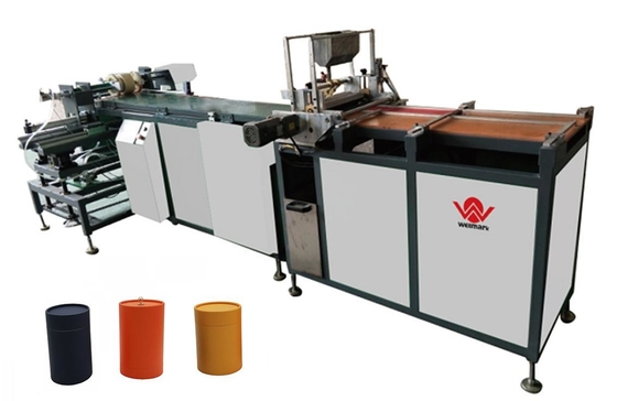 China Wine Round Box Wrapping Machine for sale