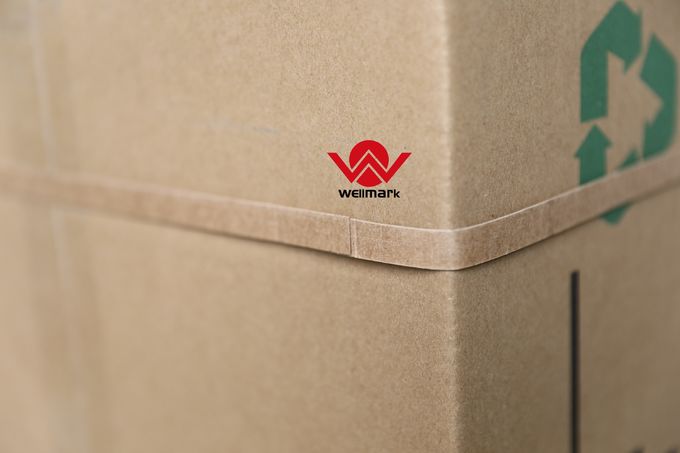 Eco Kraft Paper Banding Tape / Paper Strap Tape From China Wellmark 1
