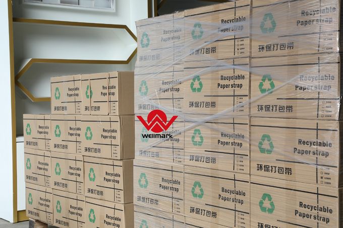 China Wellmark Factory Direct Sales Eco Friendly And Durable Paper Strap Tape 1