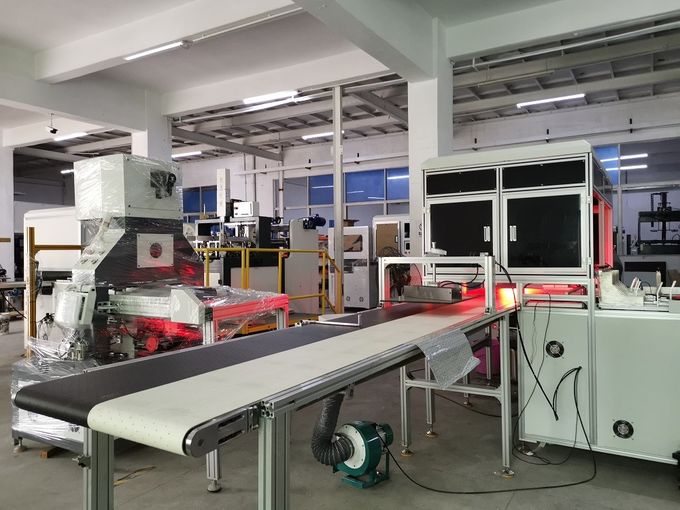 Full Automatic Gluing Positioning Machine To Make Box And Grey Board 0