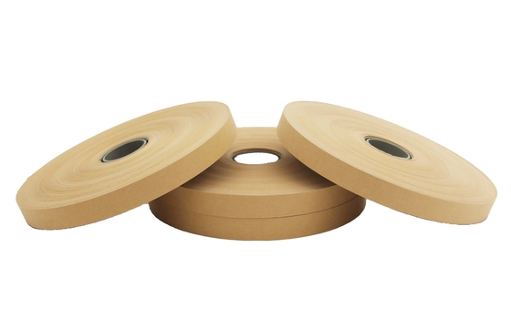 Brown Kraft Paper Tape For Rigid Box / Gift Box Corner Pasting