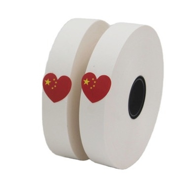 White Kraft Paper Strapping Tape / Paper Binding Money Tape