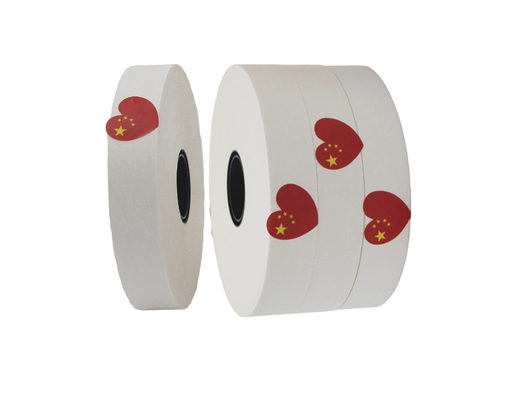 White Kraft Paper Strapping Tape / Paper Binding Money Tape