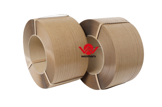 9MM Width Recyclable Paper Strap Tape For Binding Pallet