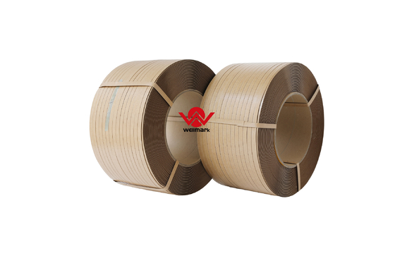 Kraft Paper Strapping Tape / Recyclable Paper Strap For Packing Carton Box