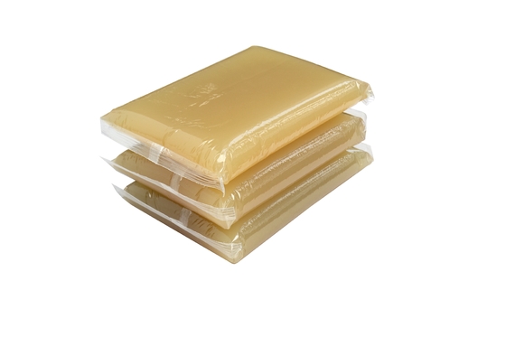 Yellow High Quality Slow Drying Animal Jelly Hot Melt Adhesives Glue Block For Paper Gluing Machine