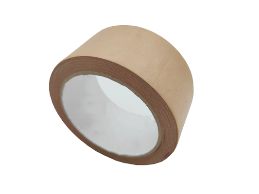 Self Adhesives 72mm Width Kraft Paper Tape For Carton Sealing