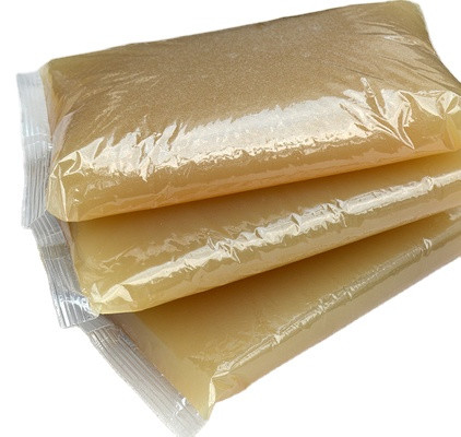 Eco Friendly Packaging Strong Adhesive Force Hot Melt Adhesive Jelly Glue For Hardcover Book