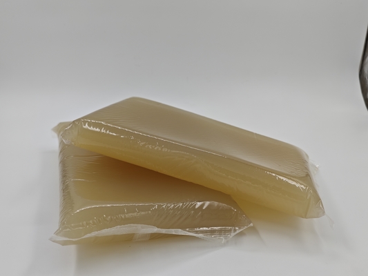 Eco Friendly Packaging Strong Adhesive Force Hot Melt Adhesive Jelly Glue For Hardcover Book