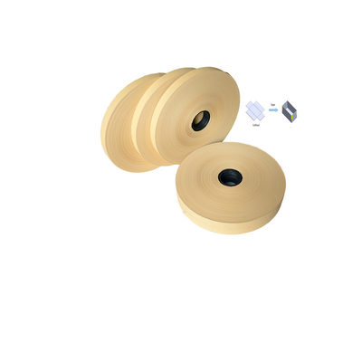 Brown Four Corner Pasting Kraft Paper Hot Melt Corner Pasting Tape For Rigid Boxes