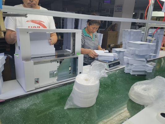 Wellmark White Kraft Paper Banding Tape For Strapping Machine