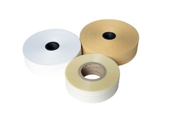 Hot Melt Glue Gummed Paper Tape , Single Sided Kraft Adhesive Tape