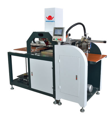 Automatic Hot Stamping Machine Feeding Paper By Feeder