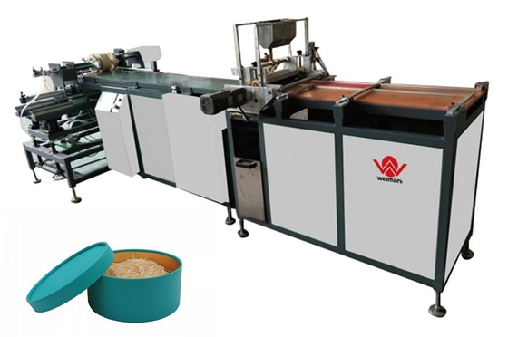 Round Box Wrapping Machine To Make Tea Box and Pen box