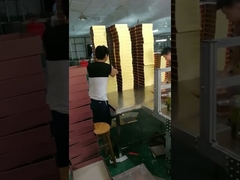 semiautomatic book-type box assembly machine