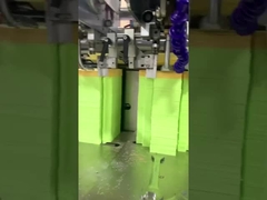 Double feeder automatic gluing machine
